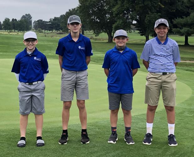 Carthage Middle School completes golf season at the IESA sectional