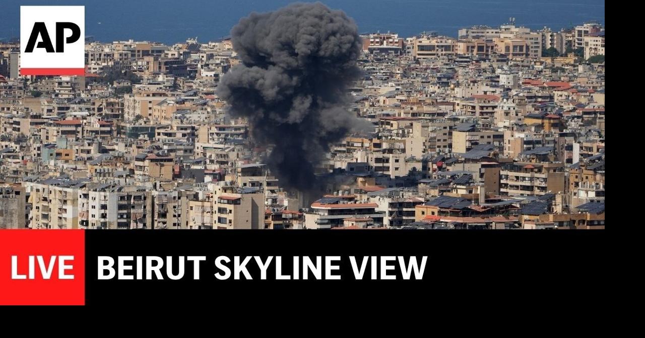 LIVE: Beirut skyline view as Israel invades southern Lebanon