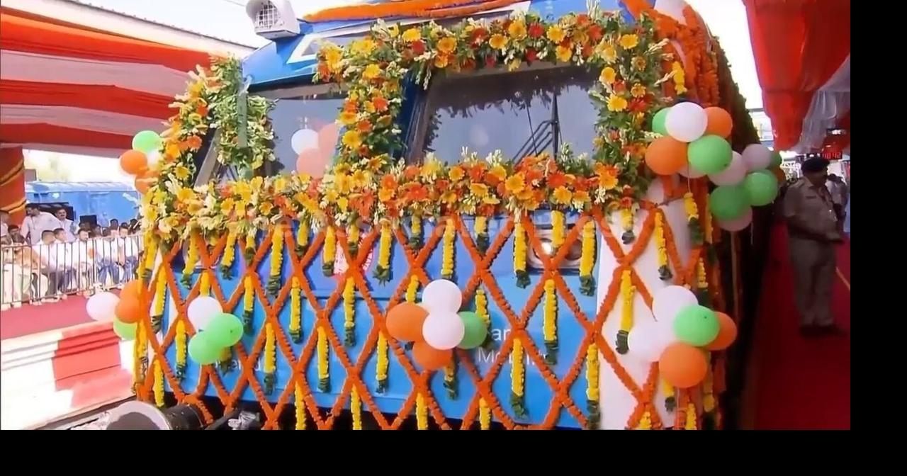 Modi inaugurates India's first Indigenously built, hydrogen-powered train