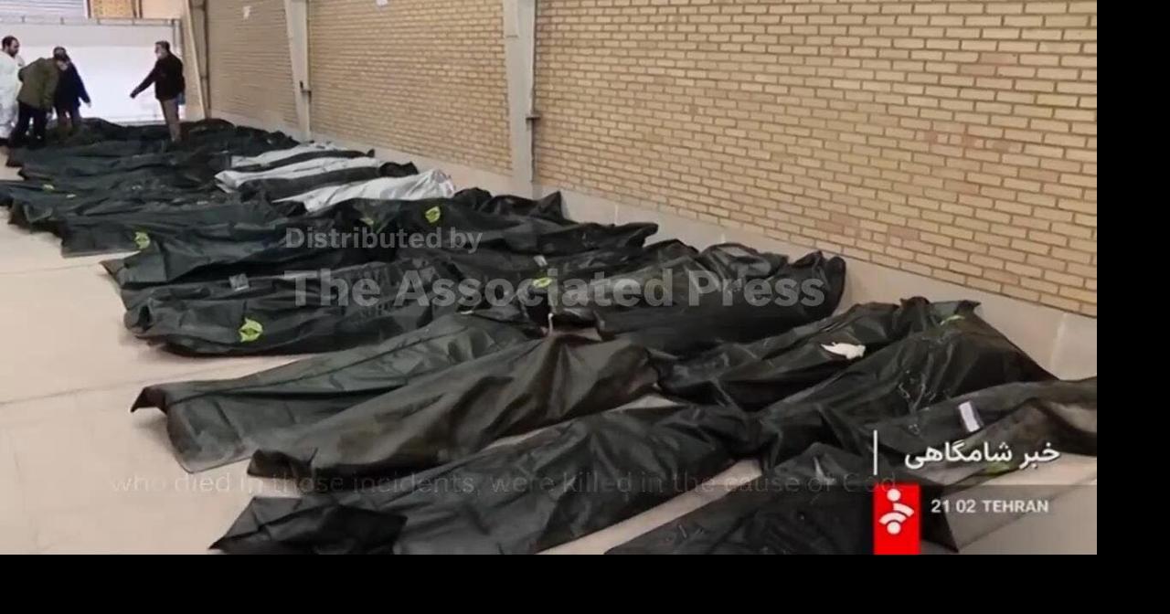 Iran's state TV issues first official death toll from protests, says 3,117 killed