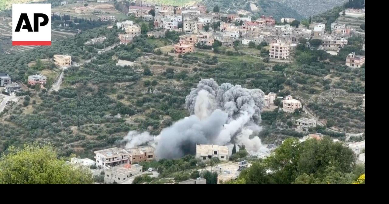 Israeli fighter jets strike southern Lebanese village after evacuation warning