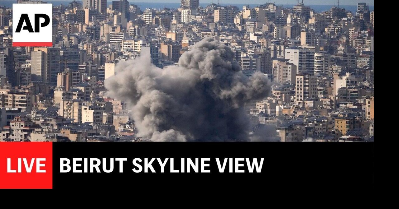 LIVE: Beirut skyline as Israel ramps up operations in Lebanon ...