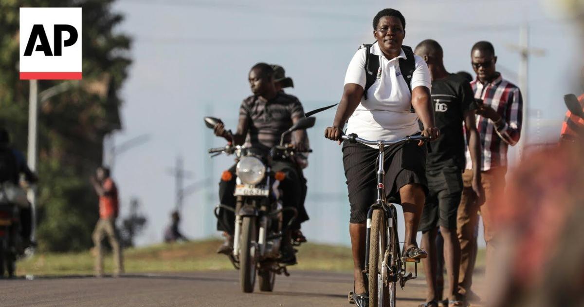 A steel-reinforced bike offers hope for better health coverage in Uganda