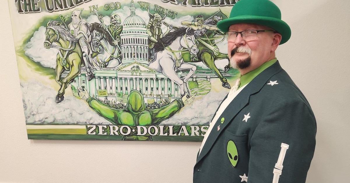 FMAAA's March artist has unique take on current events