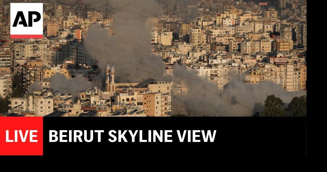 LIVE: Beirut skyline as Israeli military ramps up operations in Lebanon