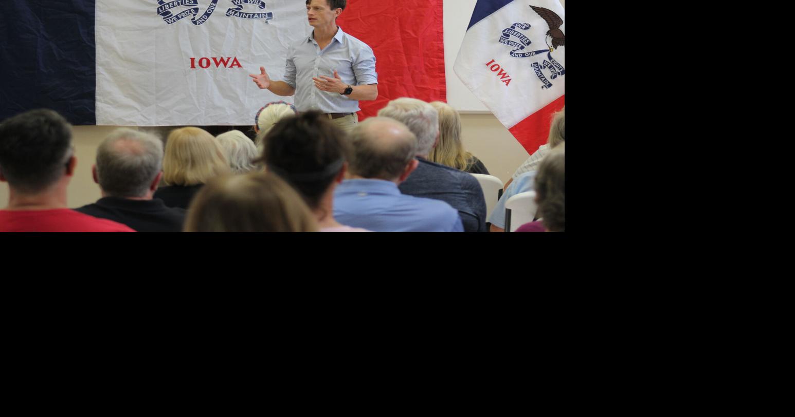Sand makes case to be Iowa's next governor for both parties at townhall