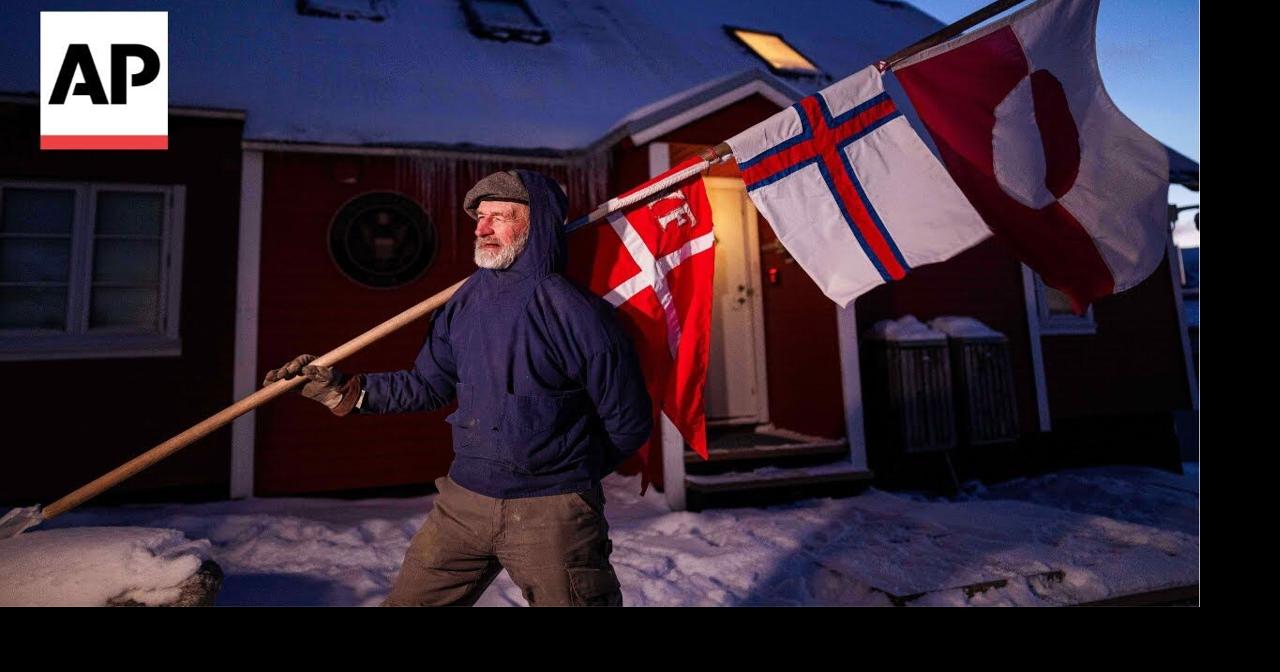 Nuuk resident stages a daily protest in front of the US Consulate