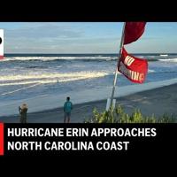LIVE: Hurricane Erin approaches North Carolina coast