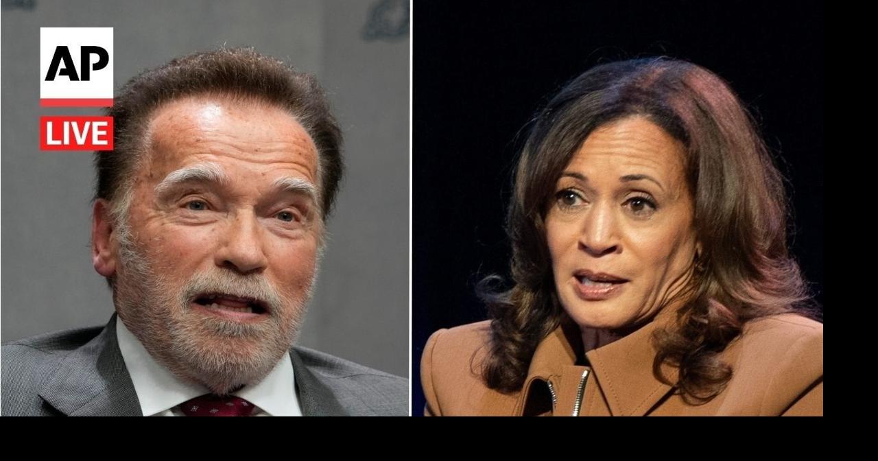 LIVE: Arnold Schwarzenegger and Kamala Harris speak at climate summit in Austria