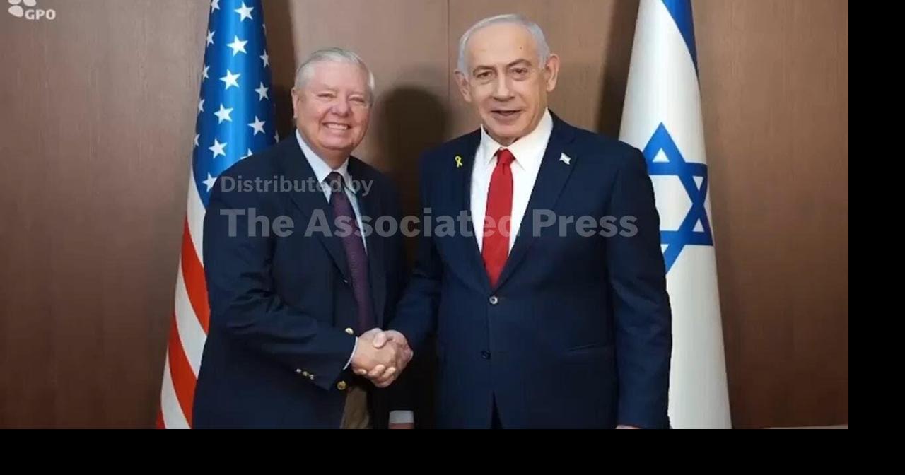 US Senator Lindsey Graham meets Israeli PM Netanyahu in Jerusalem