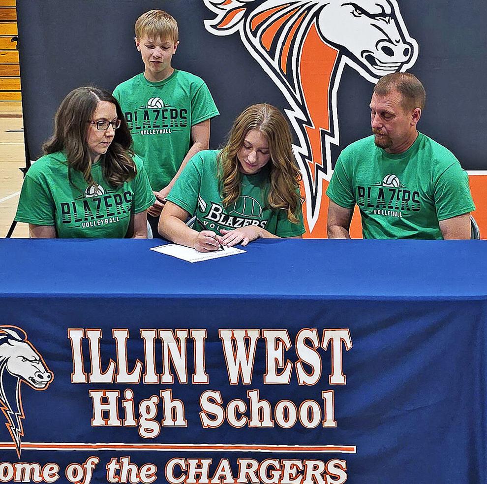 Corin Robinson to take her volleyball skills to John Wood Community College