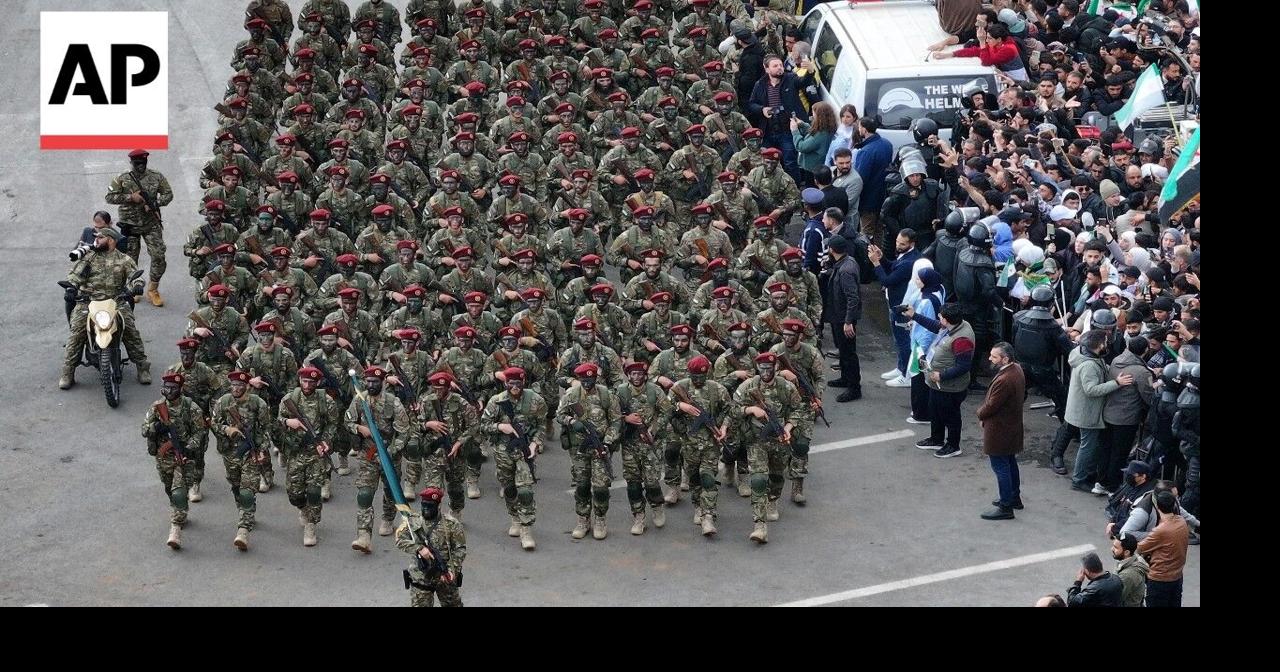 Syria celebrate the first anniversary since the fall of Bashar Assad