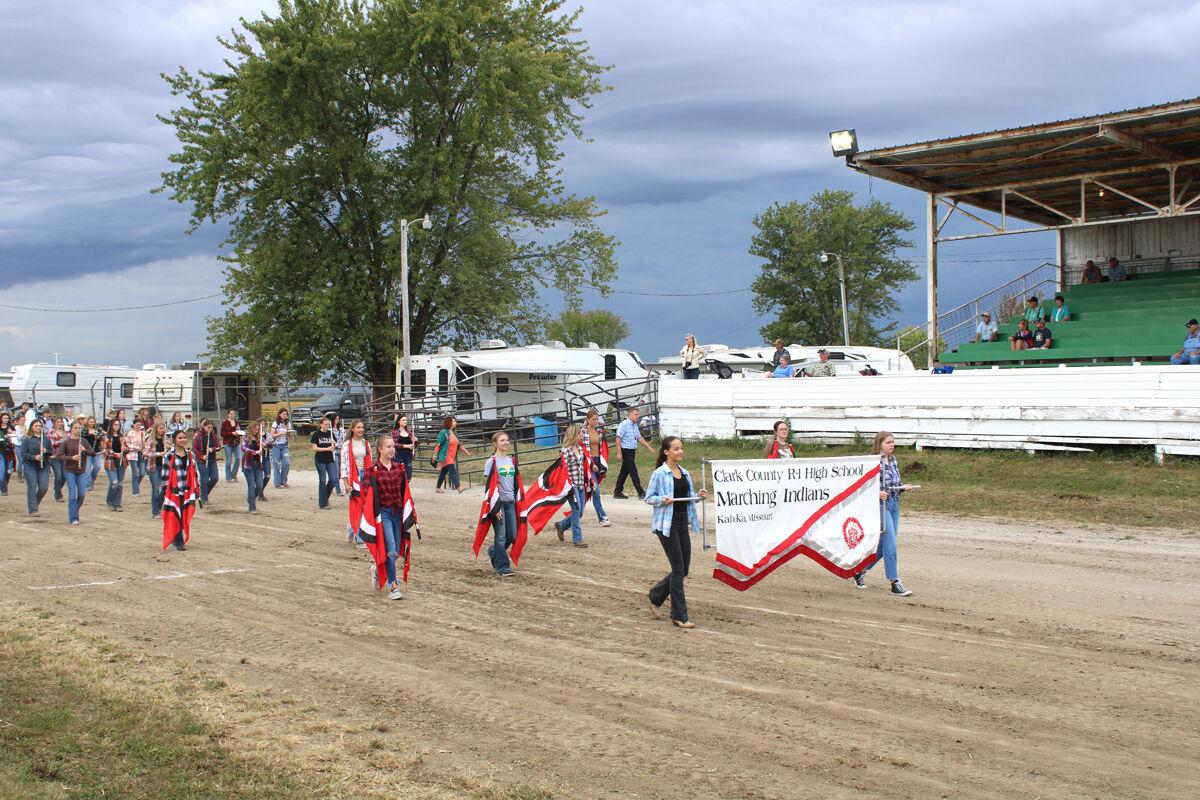Marching band leads the mules Daily Gate City Keokuk, Iowa
