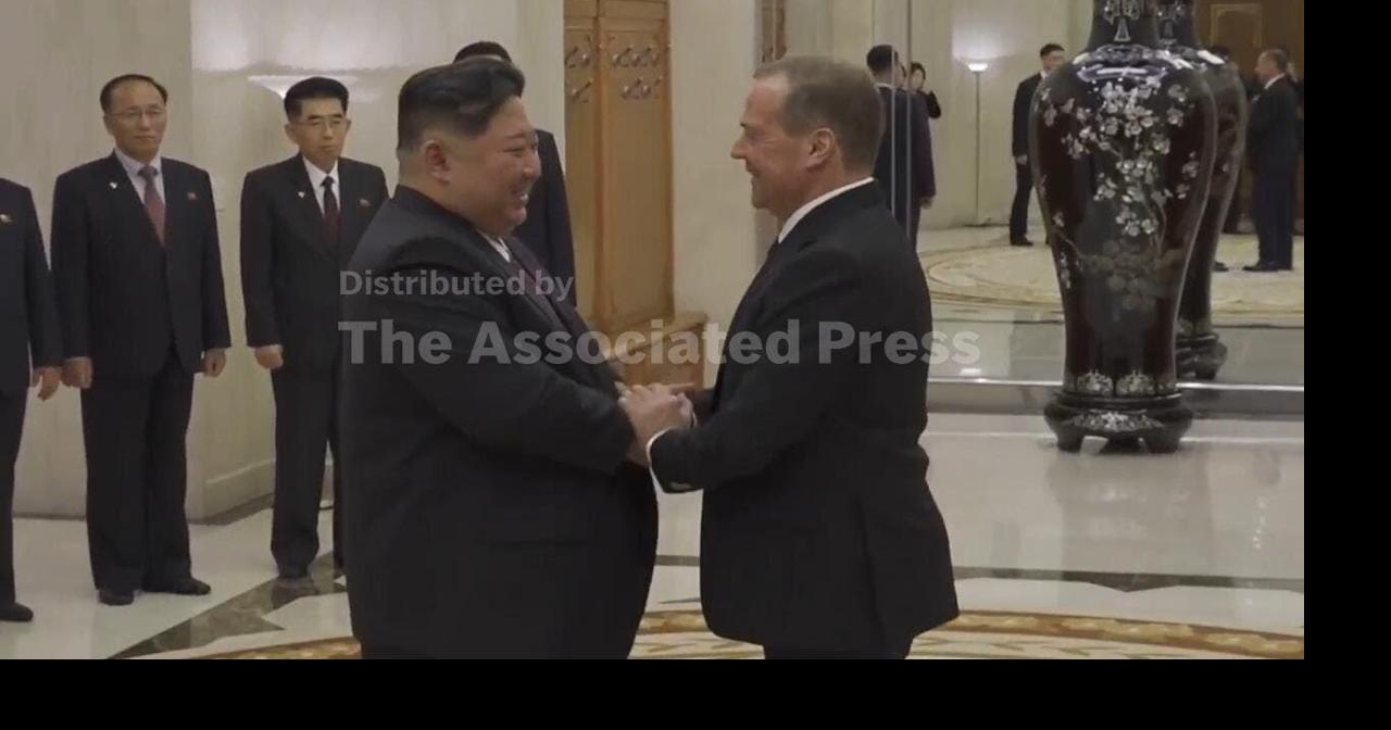 Russia’s top official attends military parade in North Korea and meets Kim Jong Un