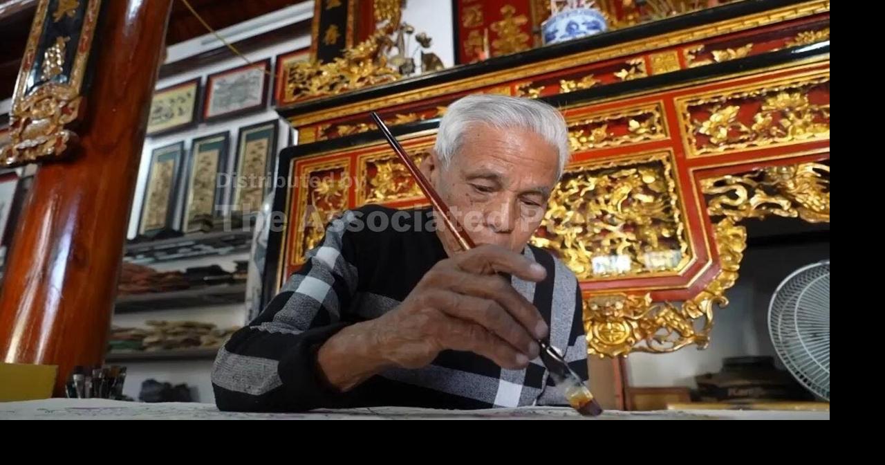 Vietnamese artisans preserve the centuries-old art of woodblock painting