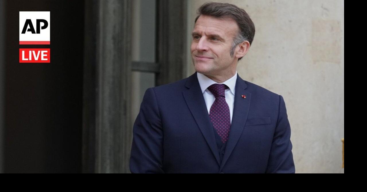 LIVE: French President Macron visits Bahrain ...