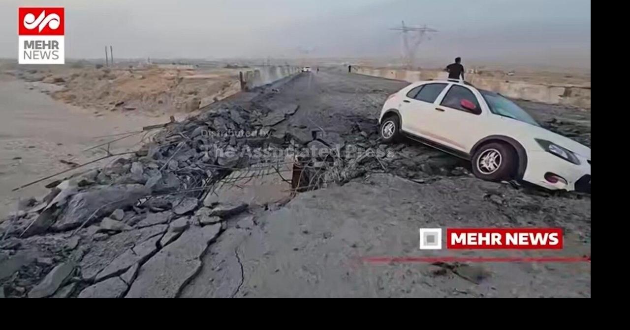 Bridge near Bandar Abbas severely damaged in latest US strikes
