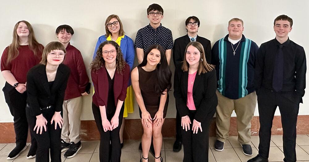 Students earn awards at regional science fair