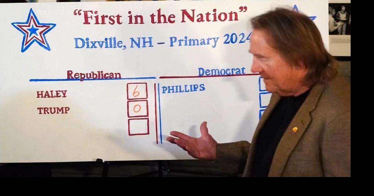 Nikki Haley sweeps Dixville Notch's primary, winning all six votes