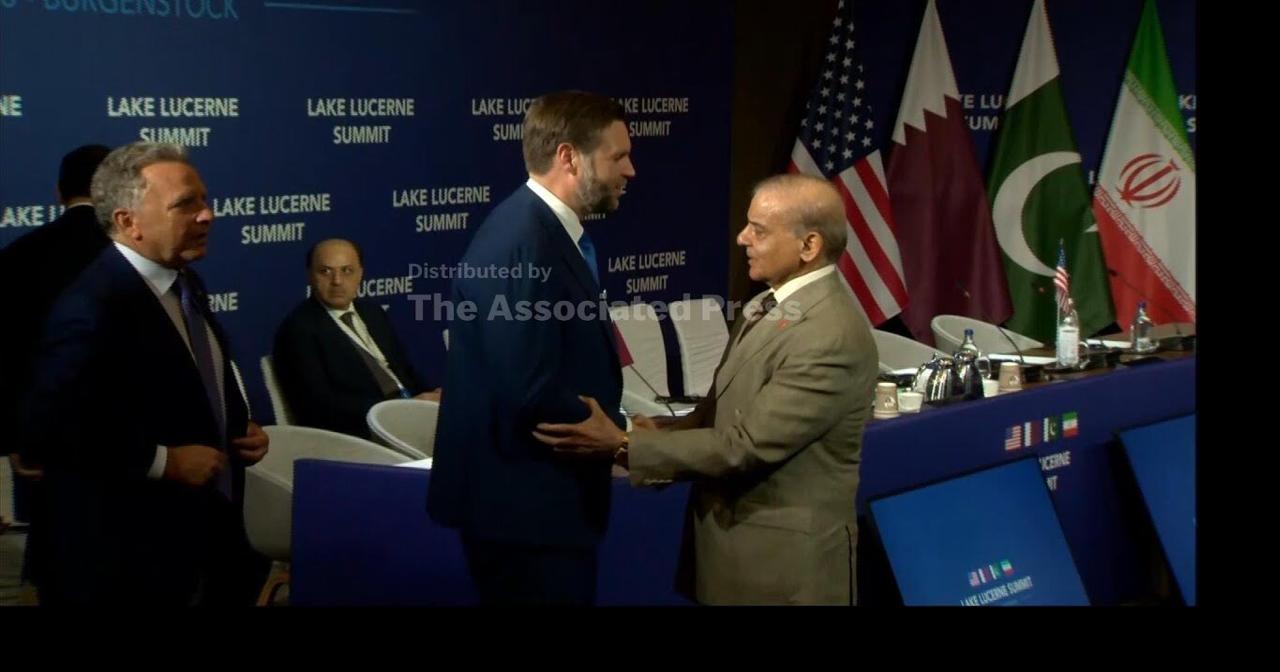 U.S. VP Vance speaks at opening of U.S.-Iran talks in Switzerland on deal to end the war