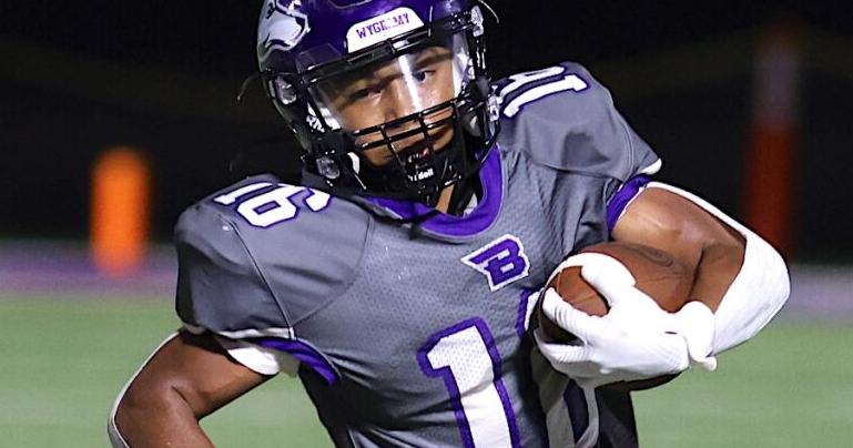 Prep football: Justin Hudley is Burlington's latest feature back
