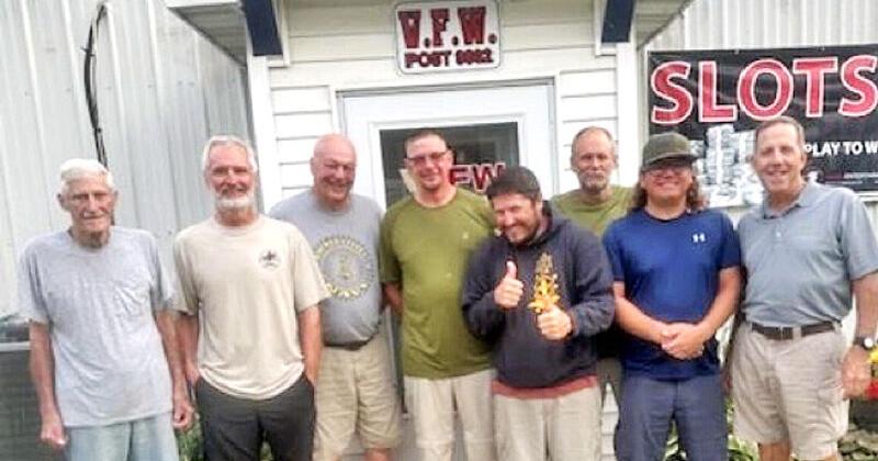 Warsaw VFW hosts Mississippi River Paddle veterans