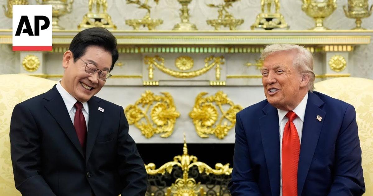 South Korea's president raises prospect of a 'Trump Tower' in North Korea