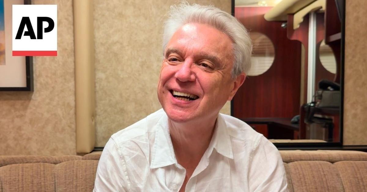 David Byrne backstage at Coachella: 'I really do like what I’m doing ...