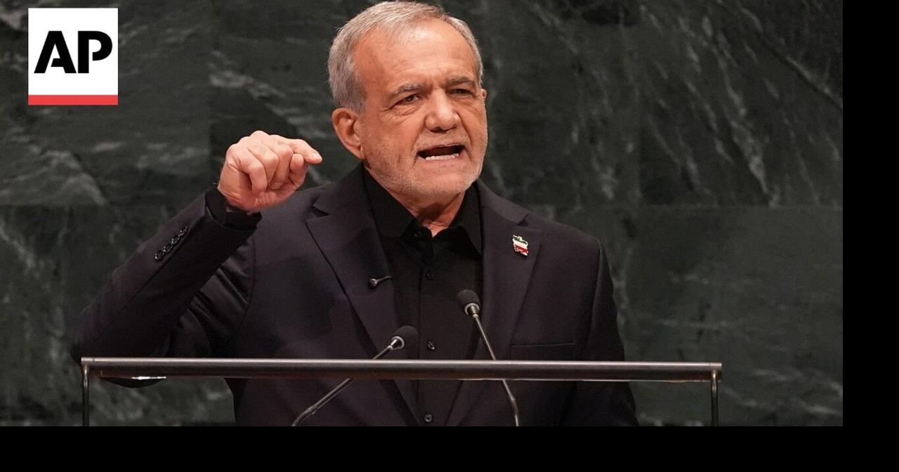 Iran has been the 'victims of terrorism', president says in UN speech