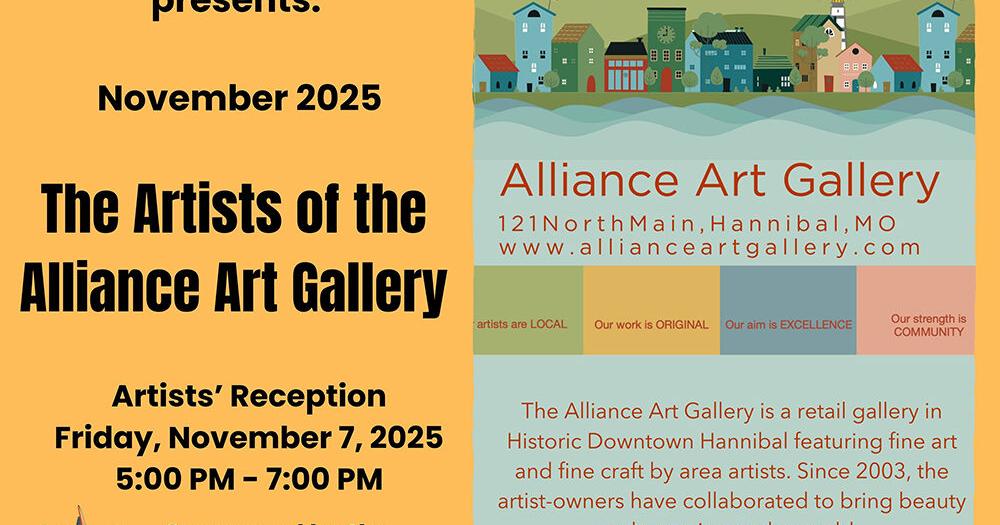 Art Center hosts artists from Alliance Art Gallery in Hannibal, Missouri