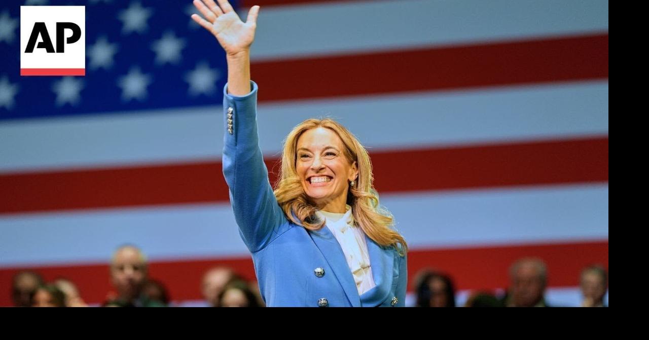 Democrat Mikie Sherrill is sworn-in as New Jersey governor