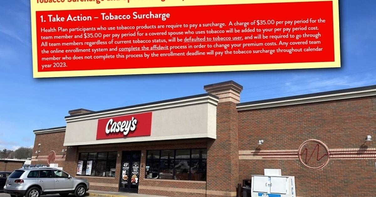 Lawsuit: Casey's exploits employees with tobacco-use surcharge | Daily  Democrat, Fort Madison, Iowa