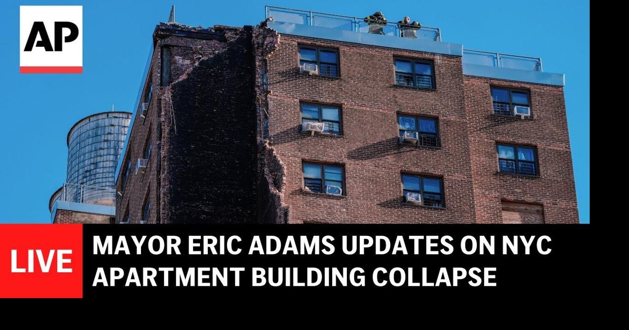 LIVE: Mayor Eric Adams updates on New York City apartment building ...
