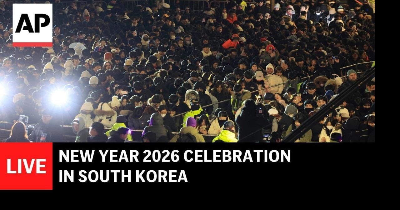 South Korea New Year 2026 LIVE: Celebrations in Seoul