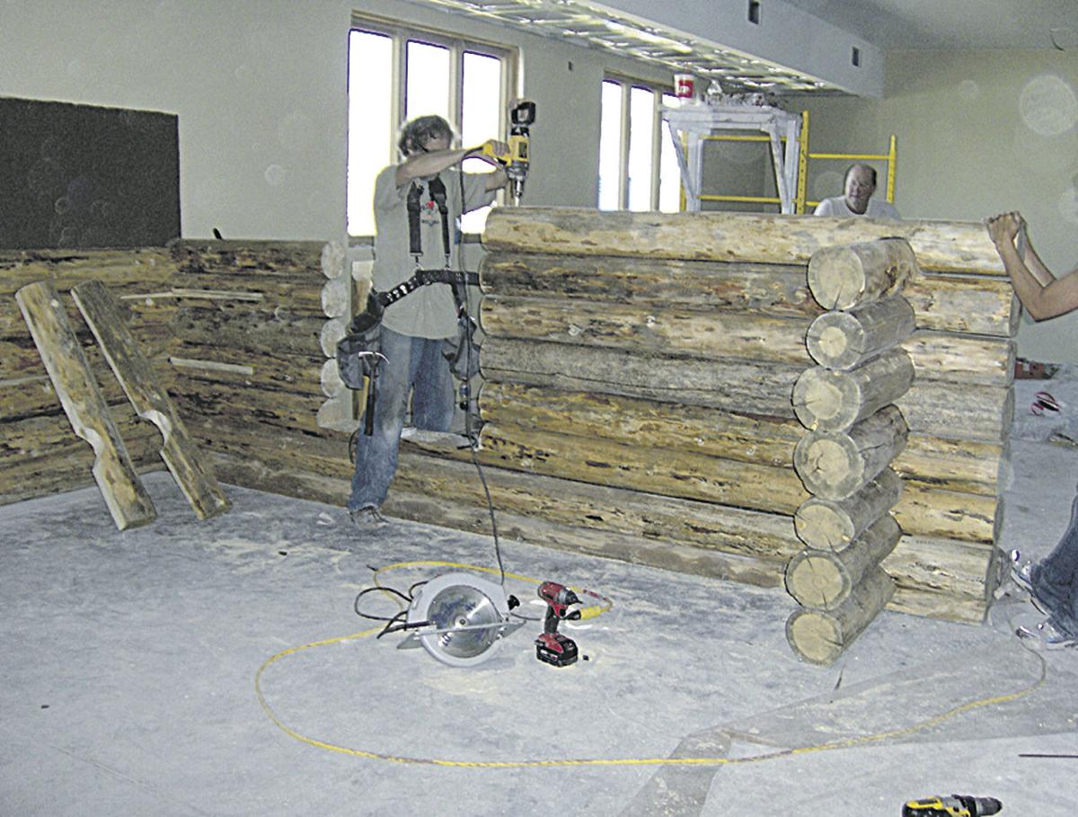 Proenneke Cabin Replica Taking Shape At Museum