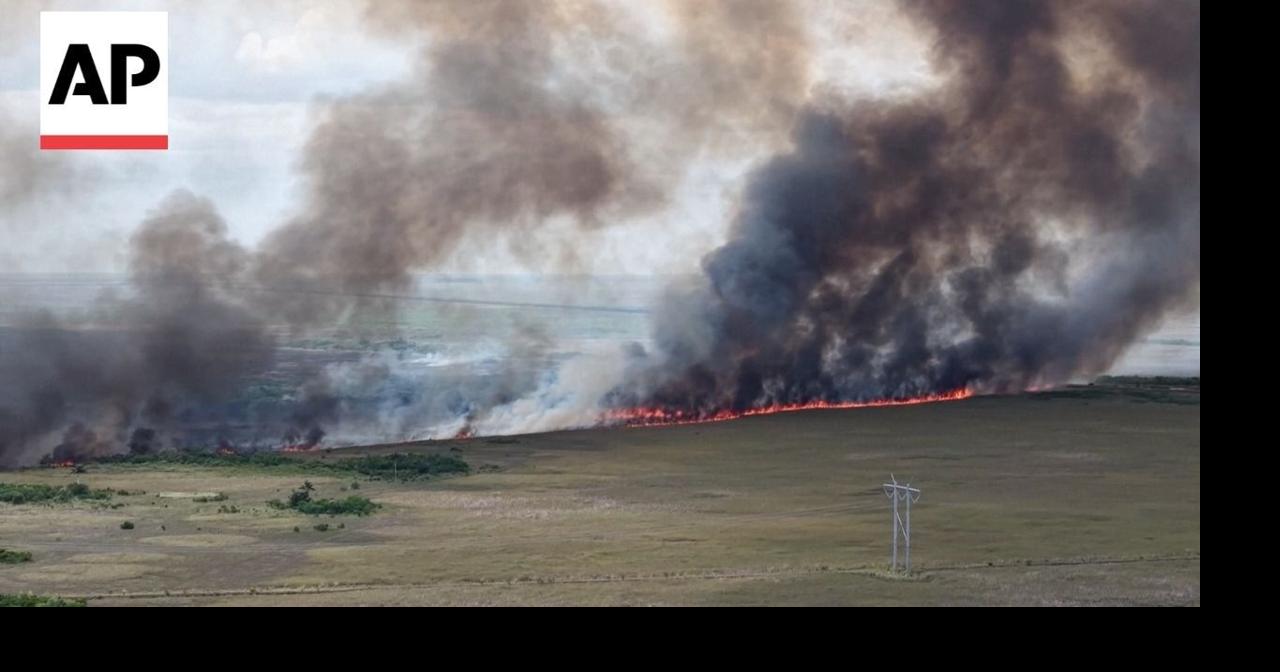 South Florida wildfires burn thousands of acres in the Everglades ...