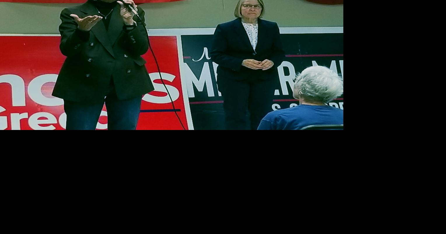 MillerMeeks and Reynolds make pitch to supporters during Mount