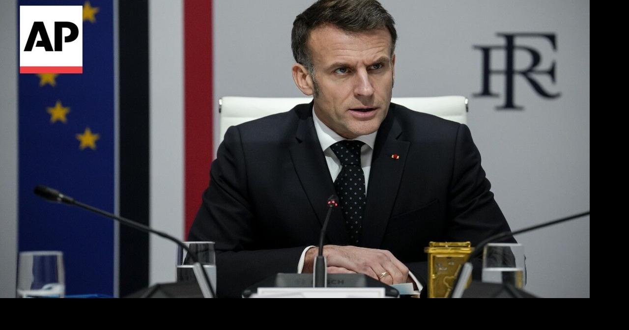 Macron says strikes on Iran have led to 'unprecedented regional escalation'