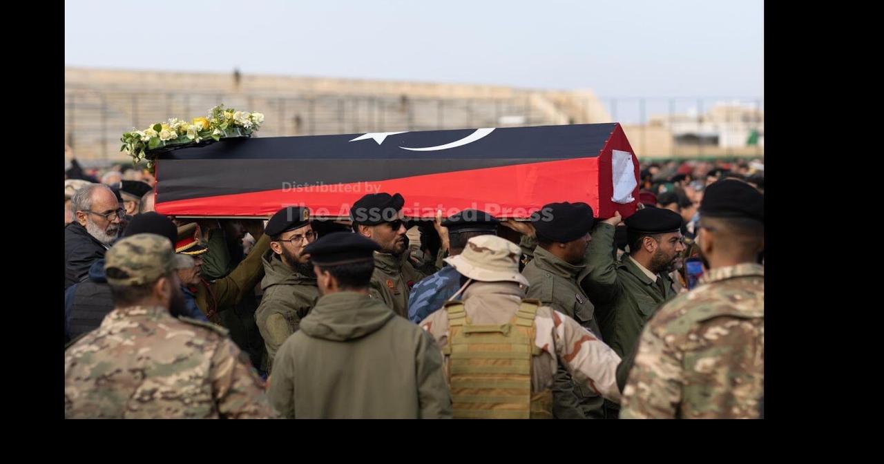 Libya mourns military chief killed in Turkey plane crash