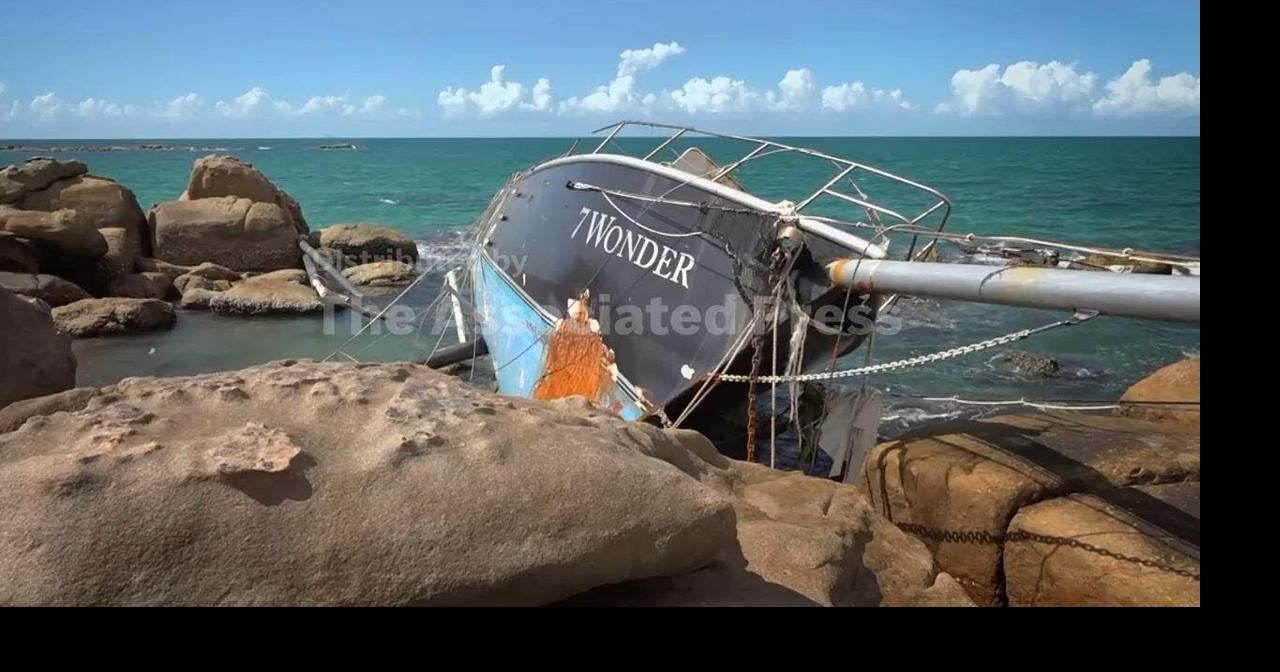 Severe weather leaves shipwrecks strewn across the Queensland coast