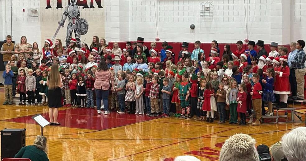 Young Christmas 'stars' perform in concert