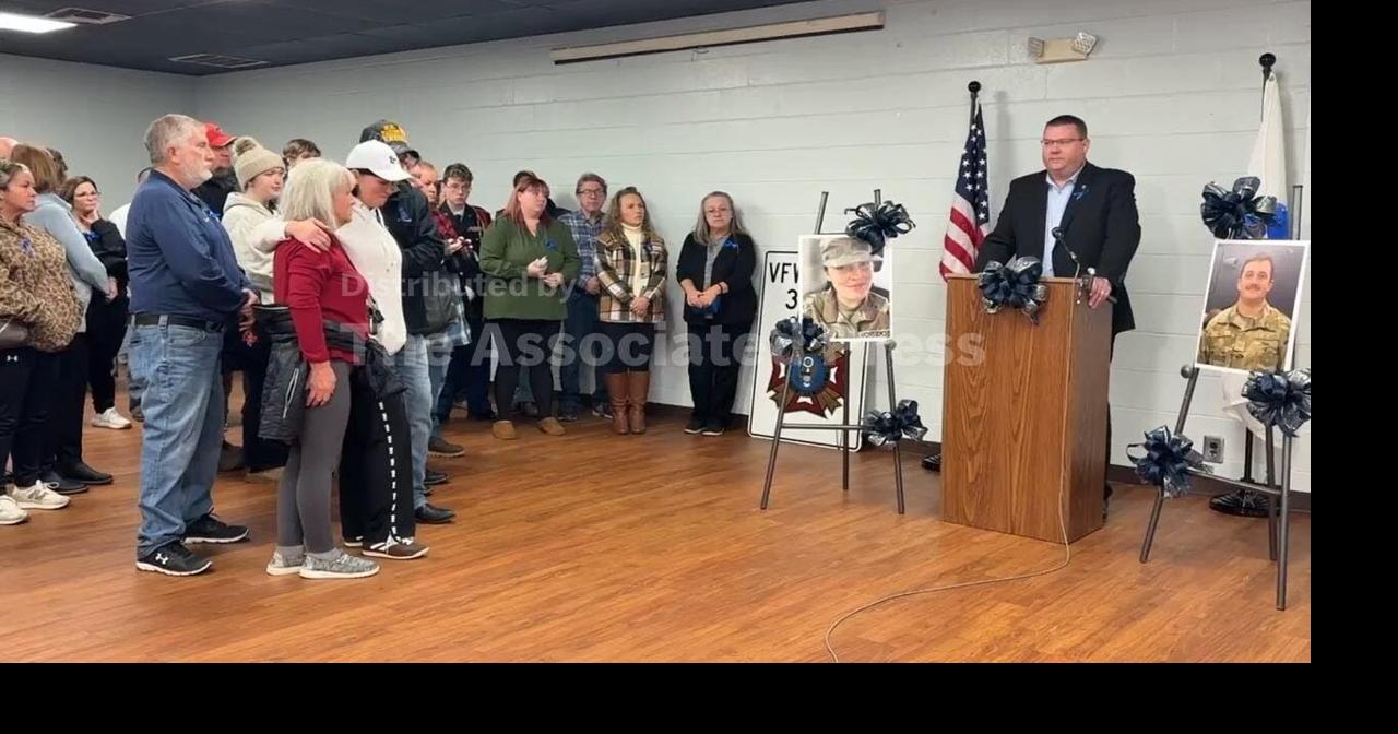 Vigil held in West Virginia for slain National Guard member