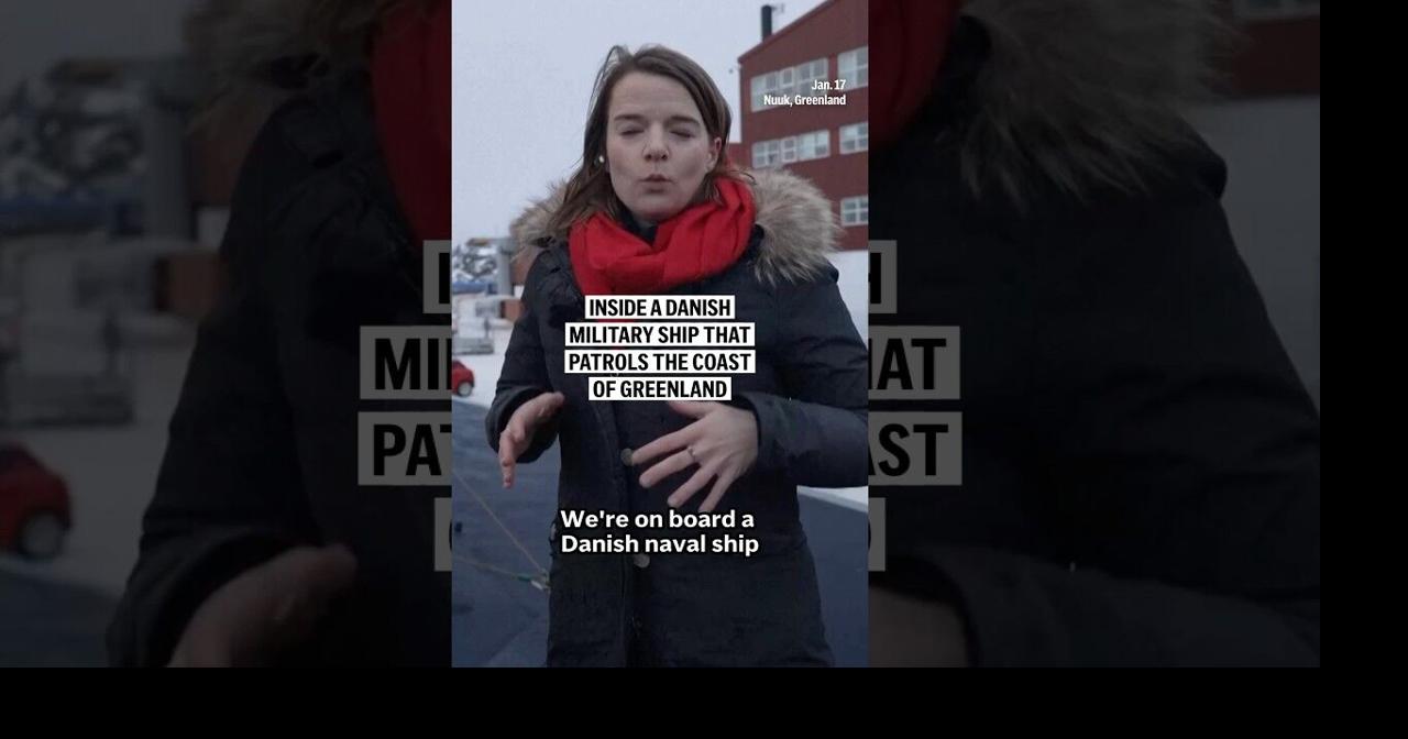 Inside a Danish military ship that patrols the coast of Greenland ...