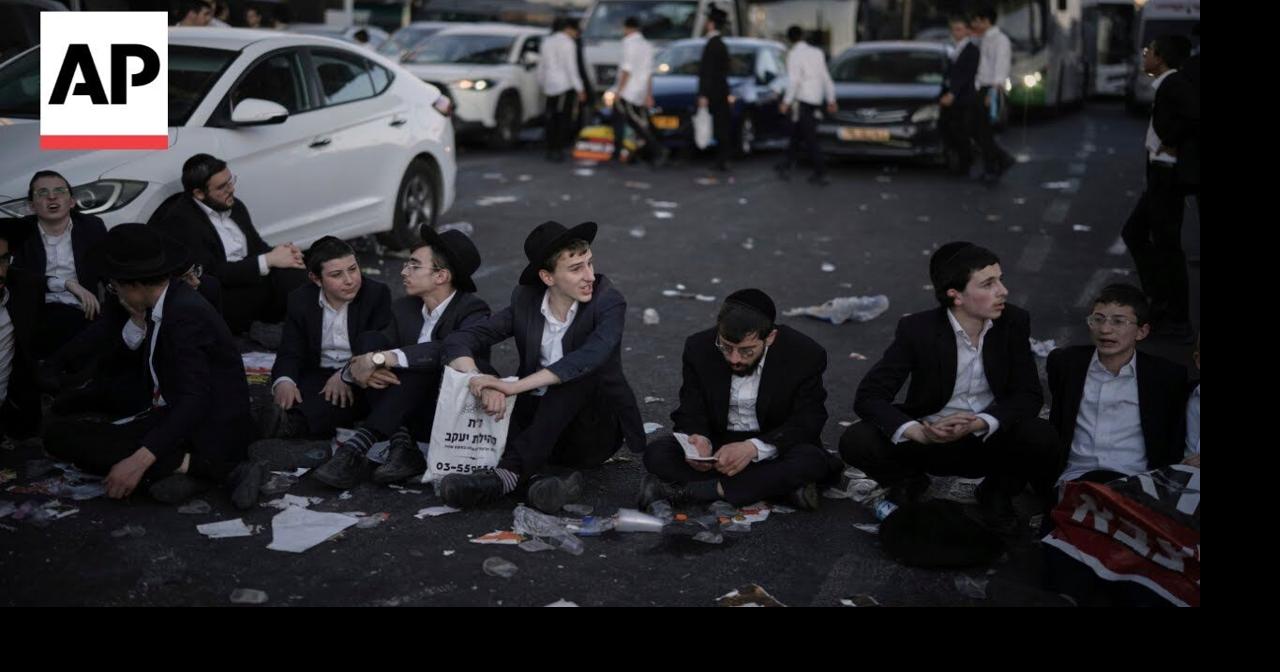 Ultra-Orthodox Jews block Jerusalem highway to protest military enlistment