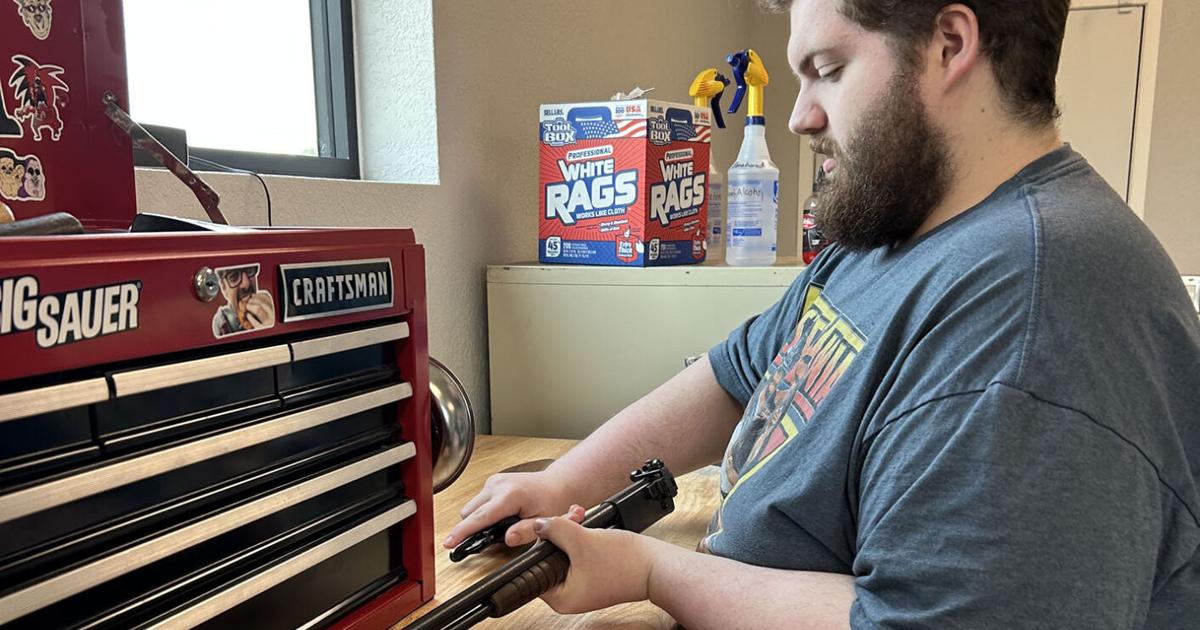 An interest in military history leads New London man into a career in gunsmithing