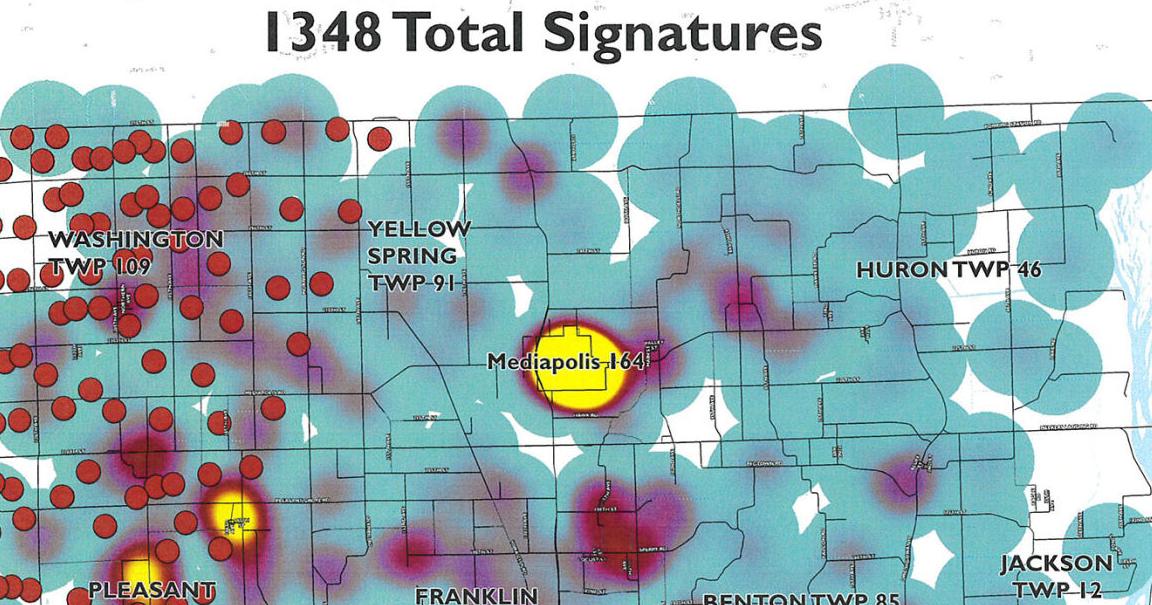 Des Moines County Board receives petition asking for increased setback distances and wind turbine height cap