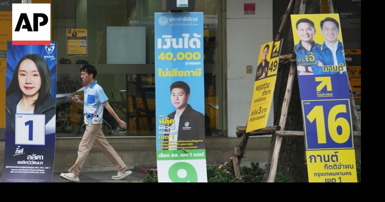 Thailand readies election amid border tensions, weak economy