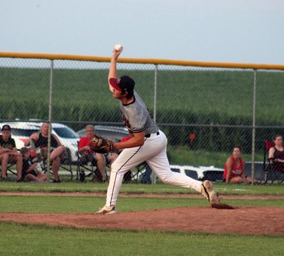 Kason Dopler pitches Wilton