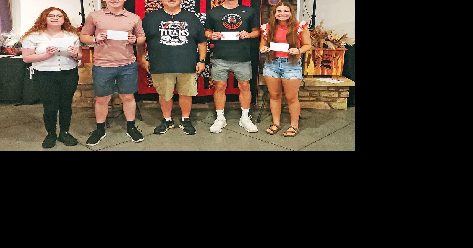 West Hancock sports boosters scholarship winners got their scholarships at Titans kickoff event (copy)