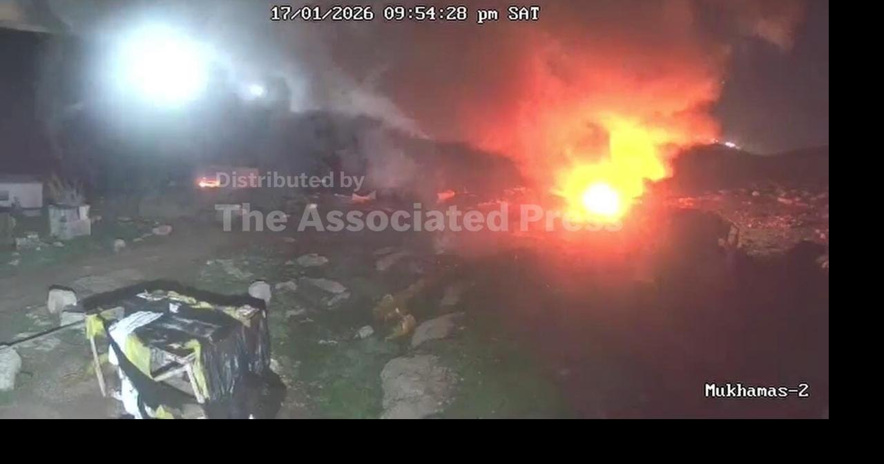 Security camera footage shows settler attack on small Bedouin hamlet in Israeli-occupied West Bank